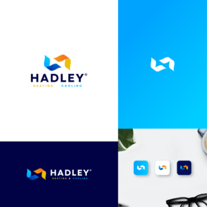 Diseño de Logo por JBalloon Design para Hadley Heating and Cooling | Diseño: #26306098