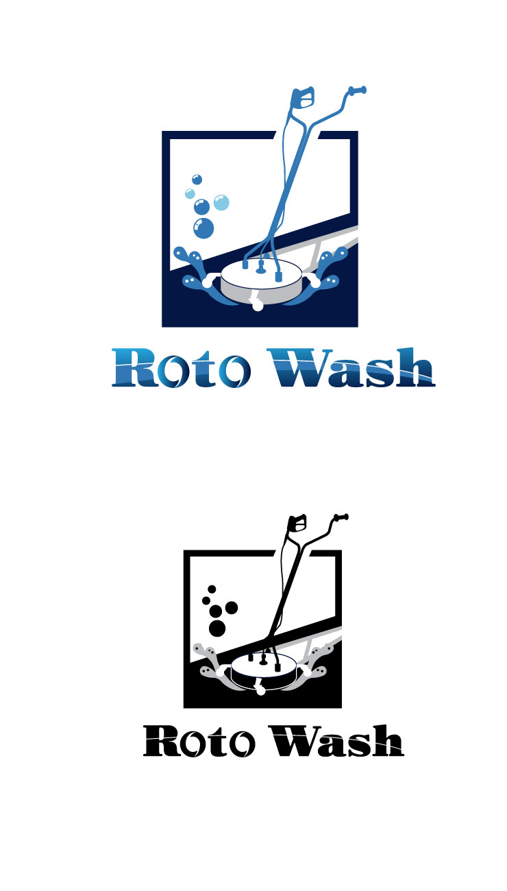 Logo Design by Wonderful design for Roto Wash | Design #26304557