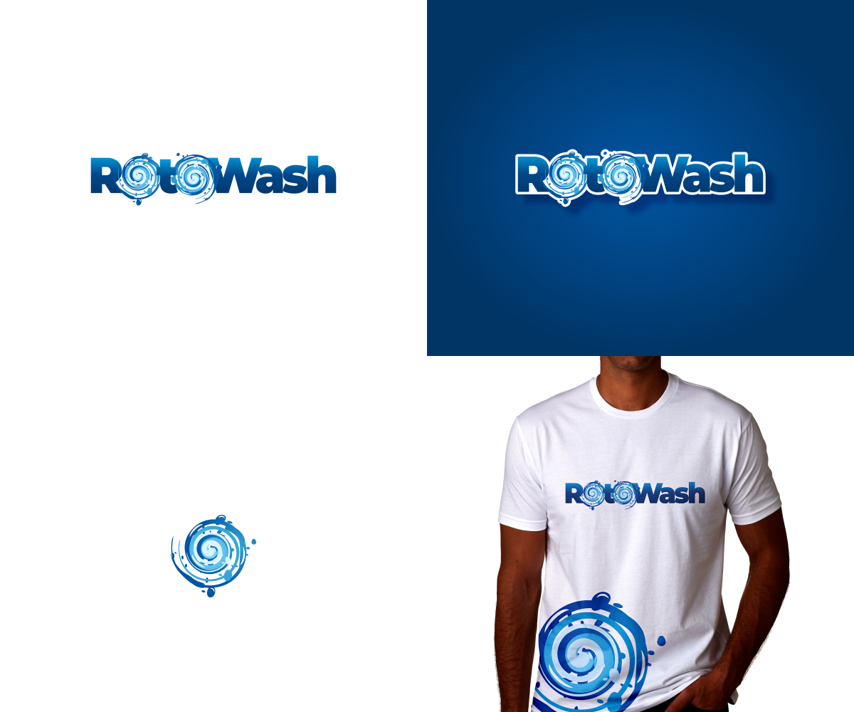 Logo Design by MishaDsign for Roto Wash | Design #26278699