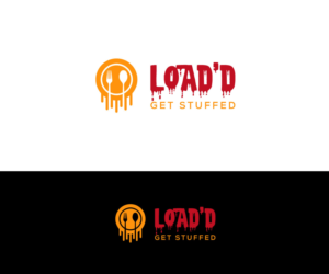 Brand: Load'd            Tagline: Get Stuffed      *Please show versions with and without tagline | Logo Design by makerlogoz