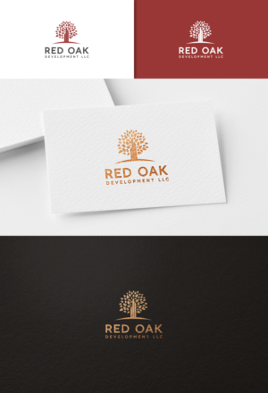 Red Oak Development LLC | Logo Design by Paperfox Designs