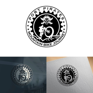 Port Pirates Mountain Bike Journey | Logo Design by mmojumdar 2