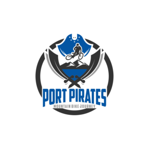 Port Pirates Mountain Bike Journey | Logo Design by Gerald Design 3