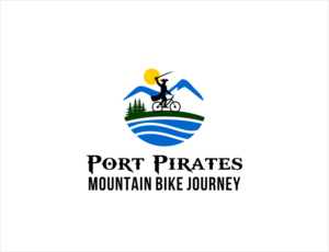 Port Pirates Mountain Bike Journey | Logo Design by BNdesigner