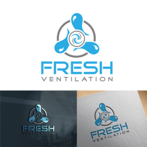 Fresh Ventilation | Logo Design by mmojumdar 2