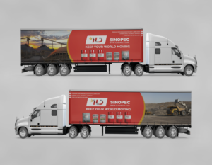 Need a great design for a new truck we are purchasing for the business | Car Wrap Design by Riyad