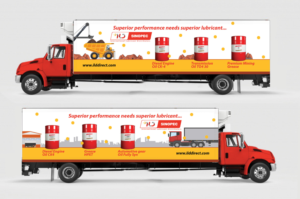 Need a great design for a new truck we are purchasing for the business | Car Wrap Design by umesh mahale