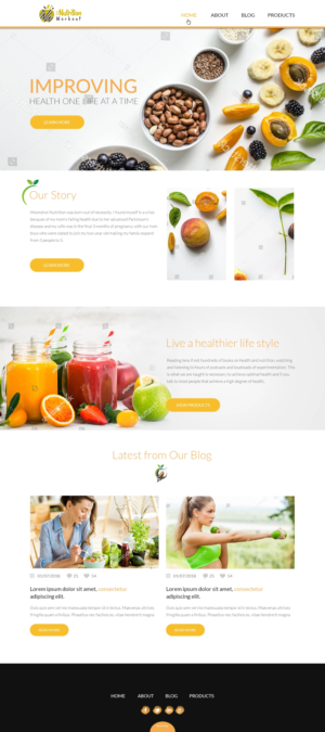 The Nutrition Workout | Web Design by Liza@rt