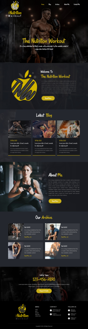 Web-Design von Creative Capture für dieses Projekt | Design #26284447