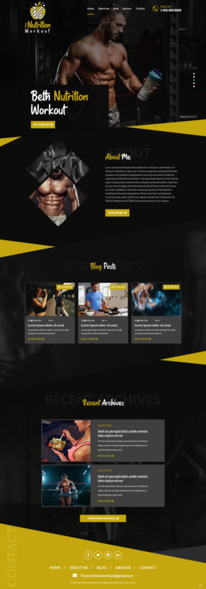 Web Design by pb for this project | Design: #26290129