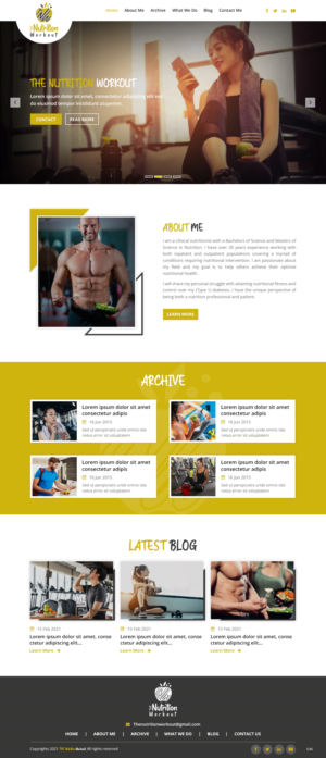 Web Design by pb for this project | Design: #26290134
