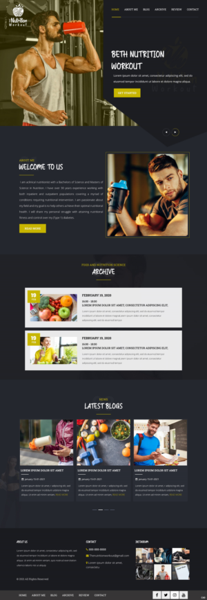 Web Design by pb for this project | Design: #26290137