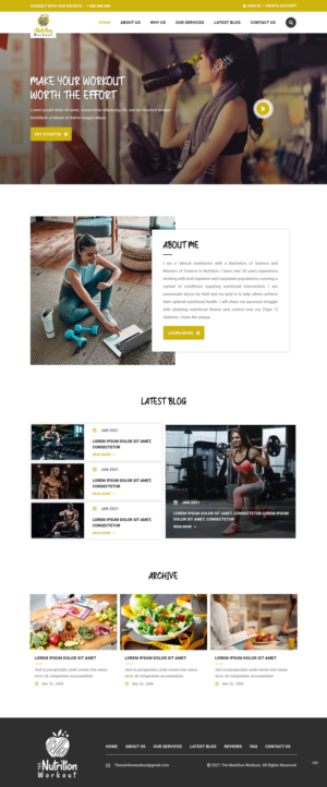 Web Design by pb for this project | Design: #26290138