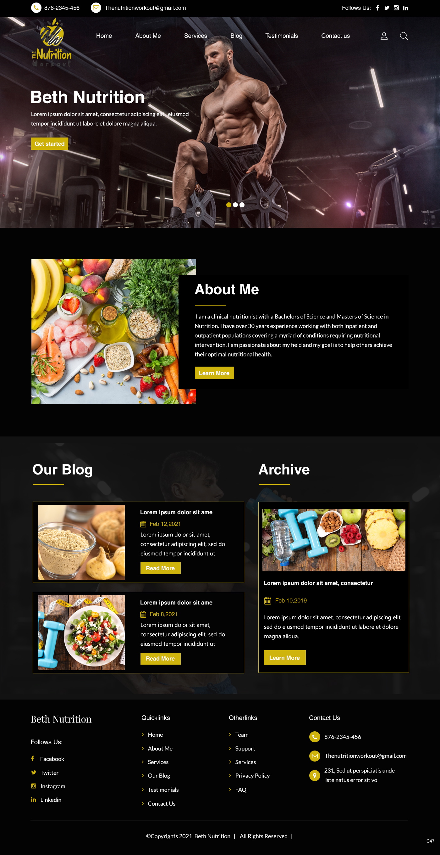 Web Design by pb for this project | Design #26290139