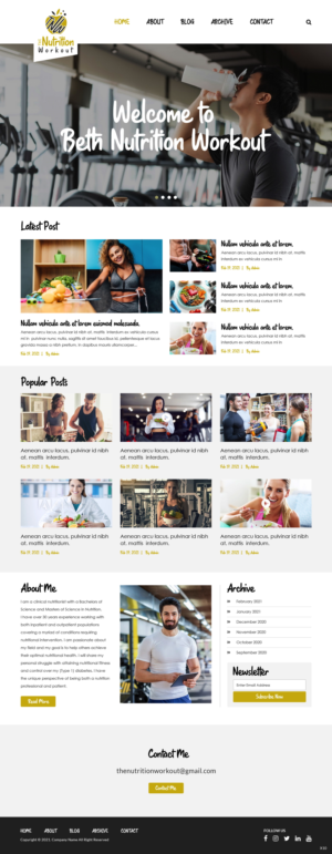 Web Design by pb for this project | Design: #26290140