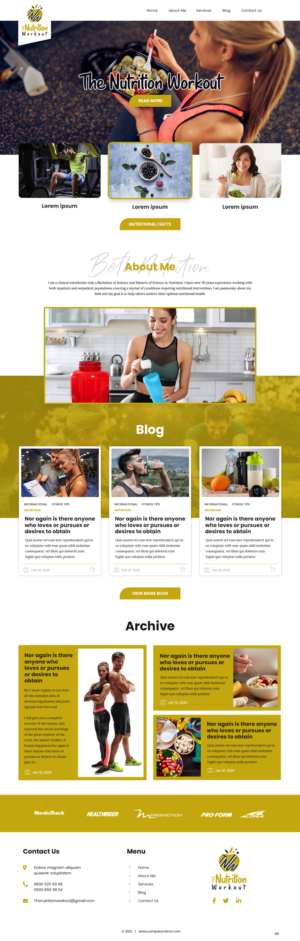 Web Design by pb for this project | Design: #26290141