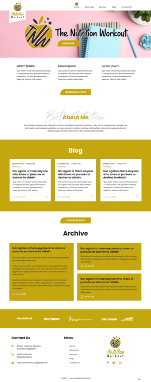 Web Design by pb for this project | Design: #26330138