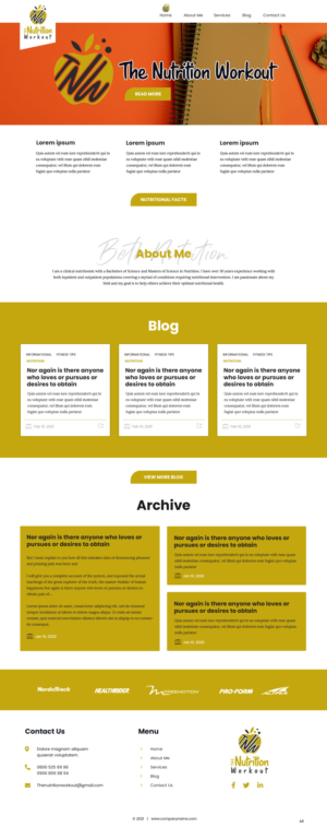 Web Design by pb for this project | Design: #26344039