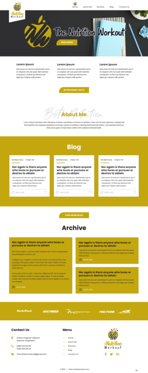 Web Design by pb for this project | Design: #26355357