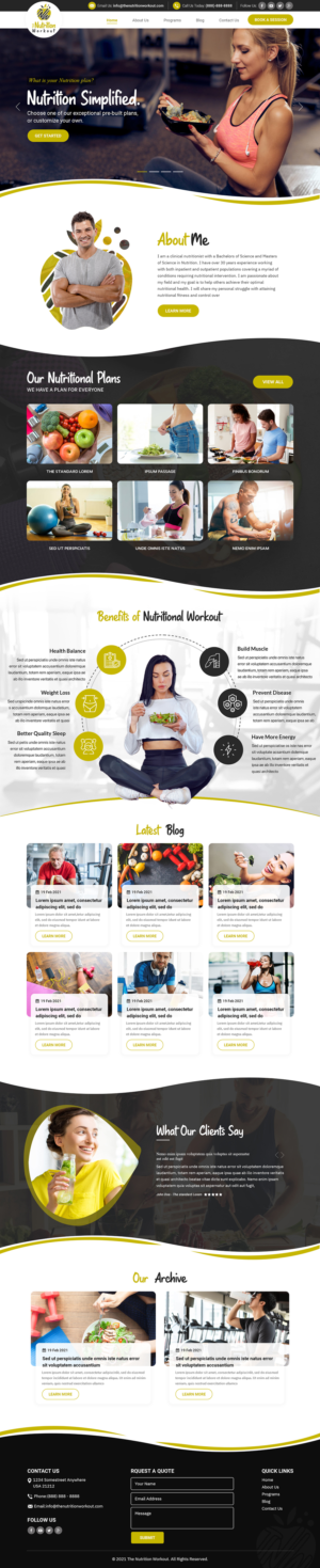 Web Design by Titan Eagle for this project | Design: #26285066