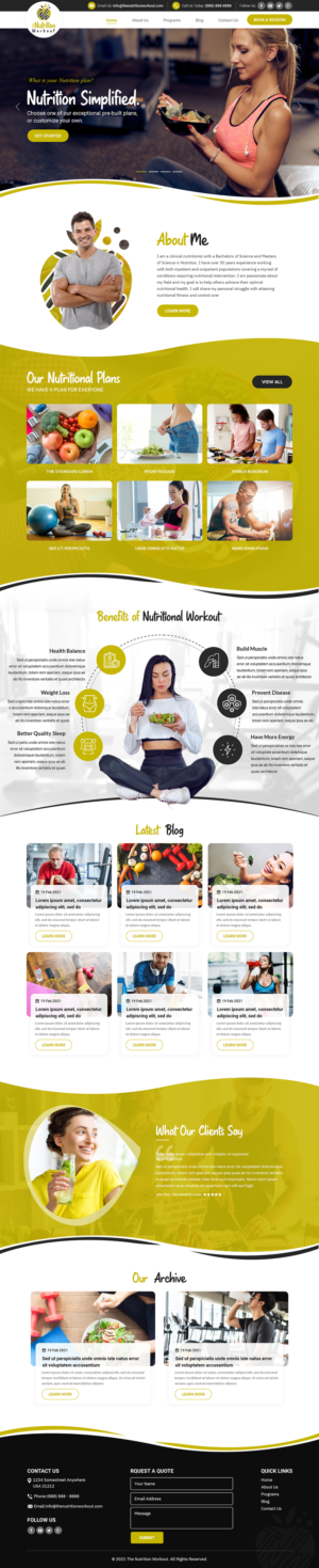 Web Design by Titan Eagle for this project | Design: #26285068