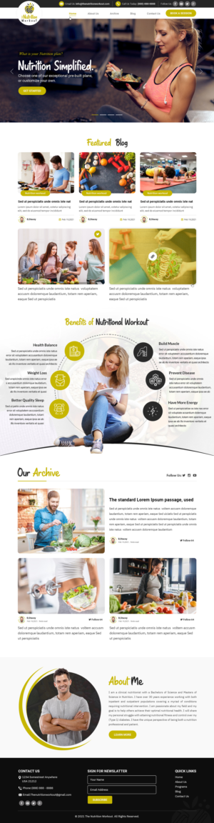 Web Design by Titan Eagle for this project | Design: #26290899