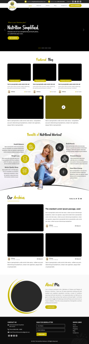 Web Design by Titan Eagle for this project | Design: #26297001