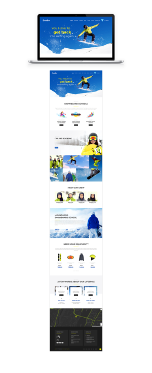 Web Design by Adeel Rahman for Port Talbot Urban Adventure Centre | Design: #26276210