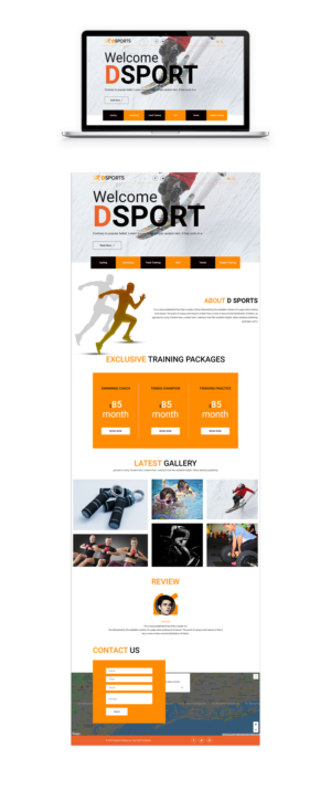 Web Design by Adeel Rahman for Port Talbot Urban Adventure Centre | Design: #26276336