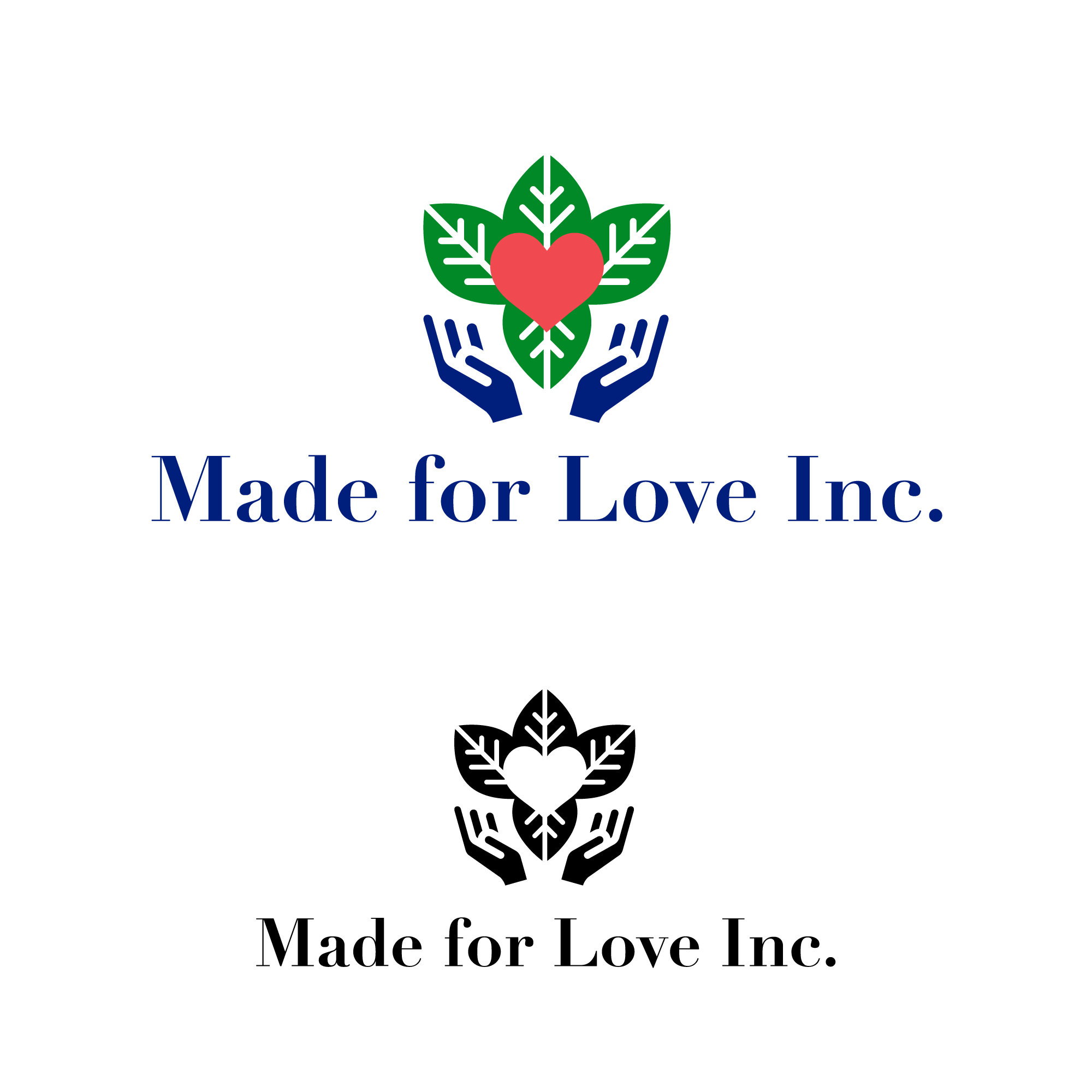 Logo Design by DistShorty - Poorna for Made for Love Inc | Design #26318144