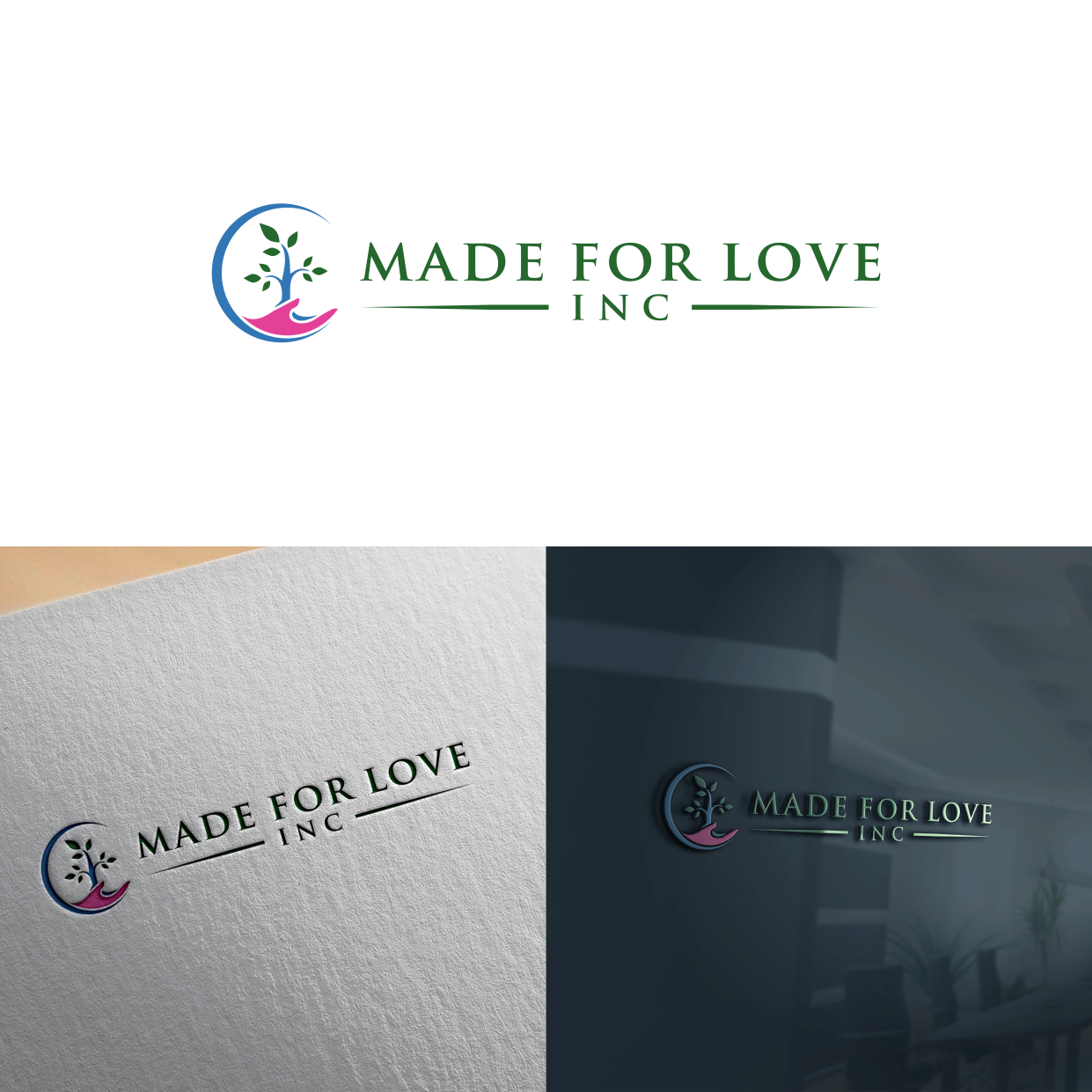 Logo Design by technoBOY for Made for Love Inc | Design: #26330301