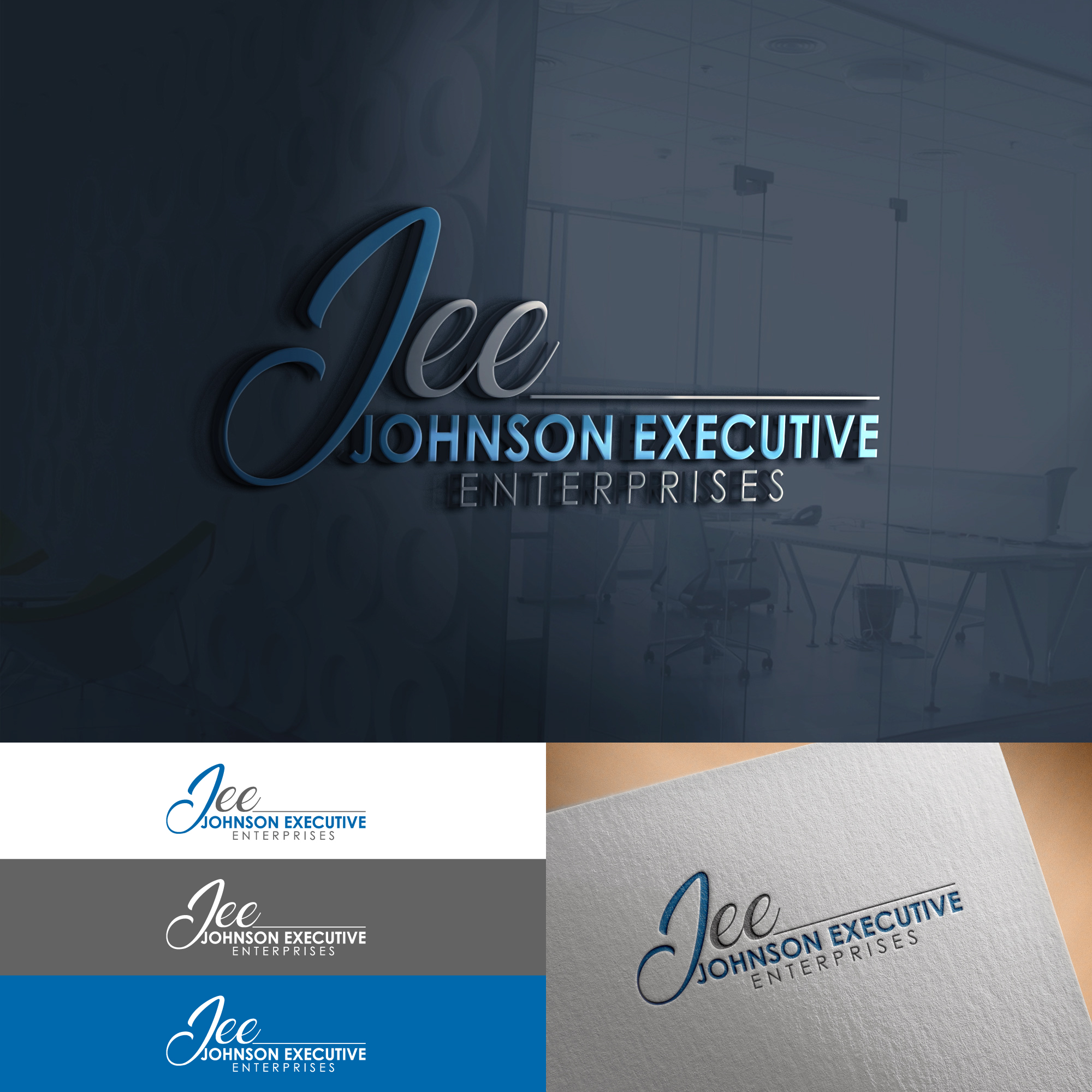 Diseño de Logo por UMBRA Designs para Johnson Executive Enterprises | Diseño #26284441