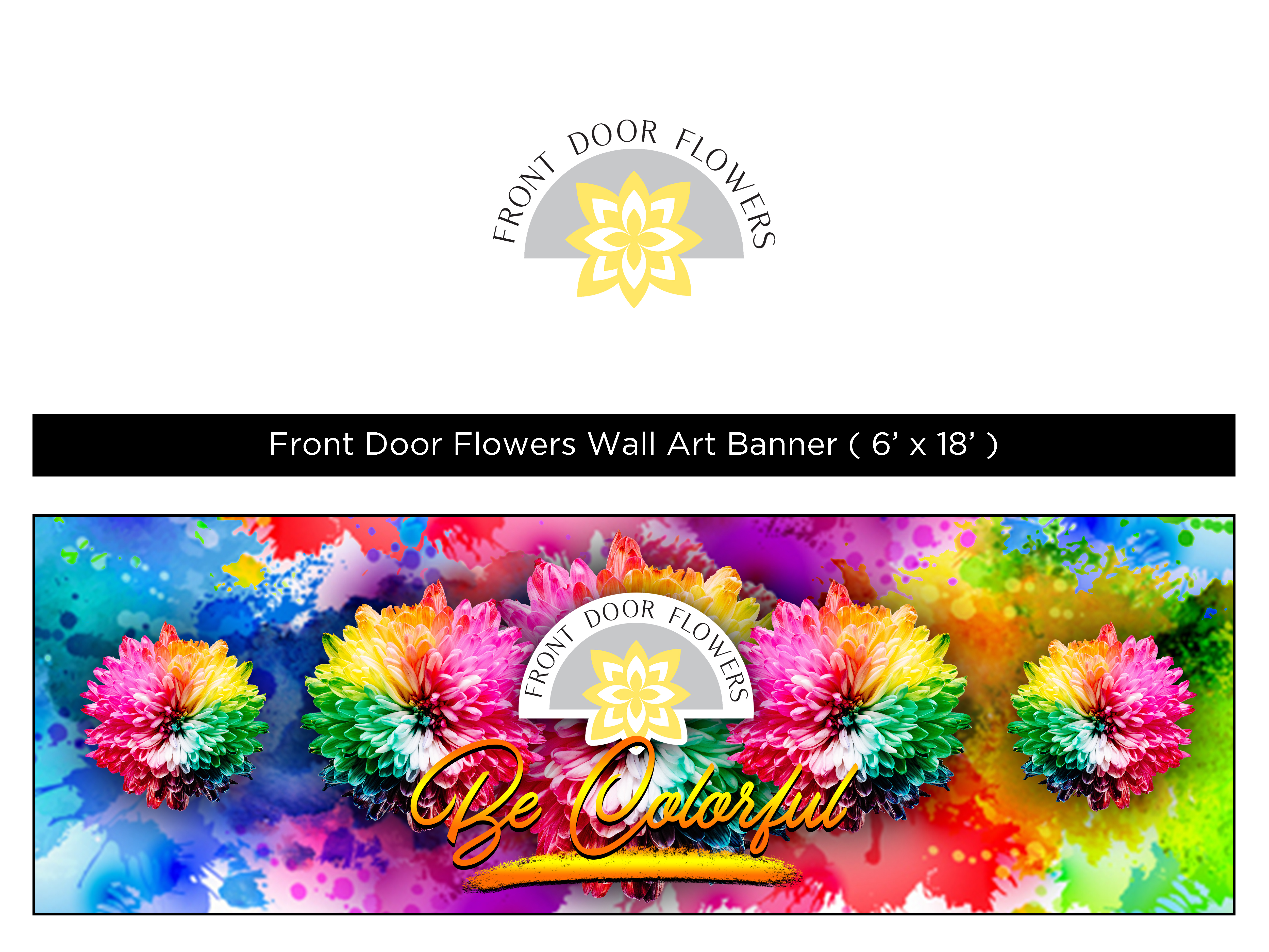 Art Design by Disenio Workz for Front Door Flowers, LLC | Design #26312637