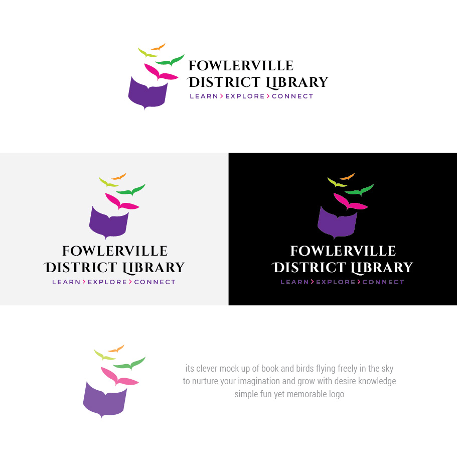 Logo Design by nandkumar for Fowlerville District Library | Design #26317159