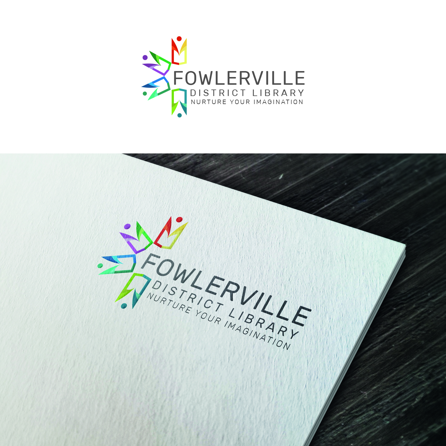 Logo Design by Maxo-Biz for Fowlerville District Library | Design #26281433