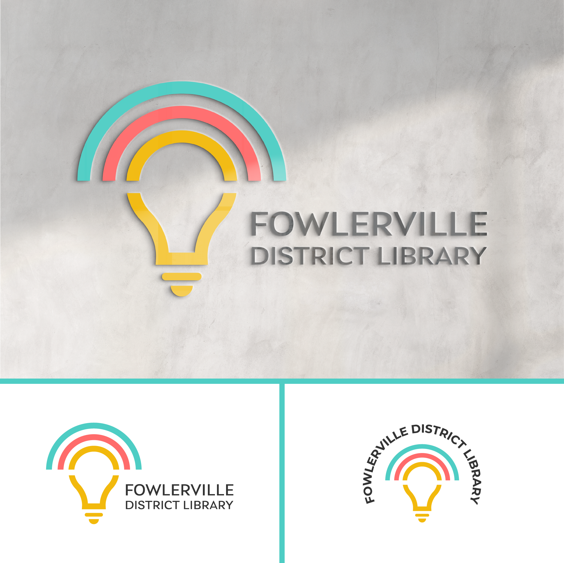 Logo Design by Valene | HeyLogoATX for Fowlerville District Library | Design #26299299
