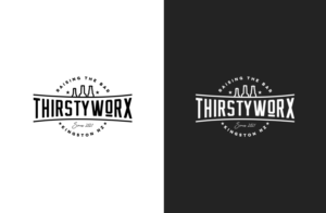 Thirstyworx | Diseño de Logo por GLDesigns