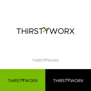 Thirstyworx | Logo-Design von ZeneFashions