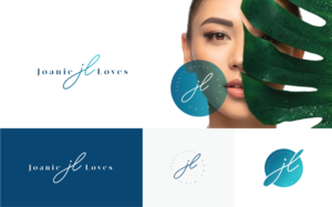 Joanie Loves | Logo Design by Mosa Abo swelem