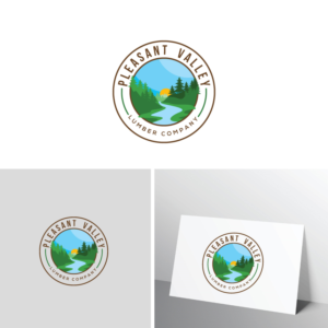 Pleasant Valley Lumber Co. OR Pleasant Valley Lumber Company | Logo-Design von ecorokerz