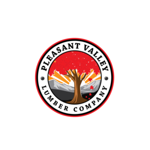 Pleasant Valley Lumber Co. OR Pleasant Valley Lumber Company | Logo Design by geni