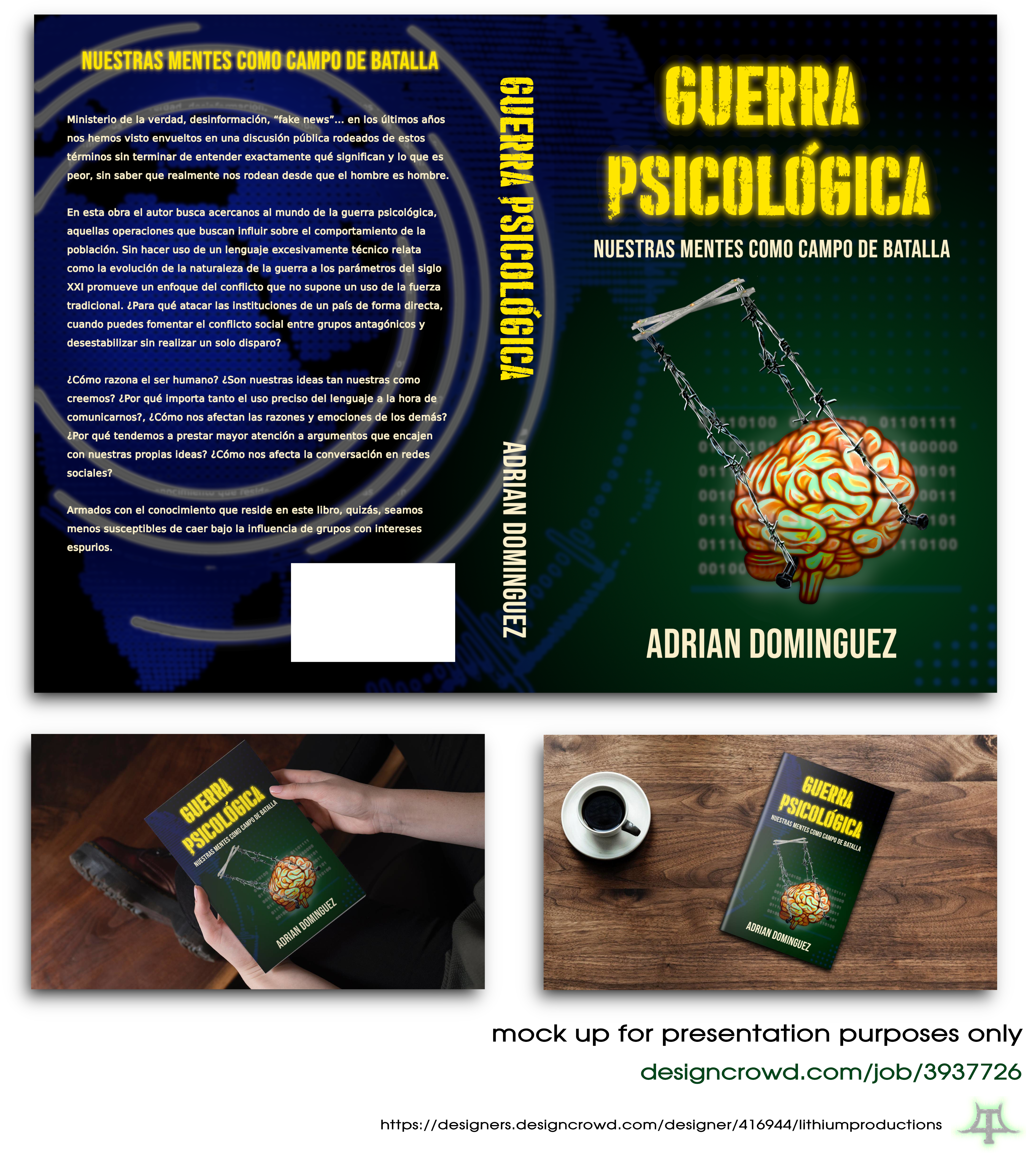 Book Cover Design by LithiumProductions for this project | Design #26339404