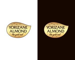 Line 1. Yorizane Line 2. almond Line 3. the gold nut | Logo Design by ACK Design