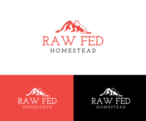 Raw Fed Homestead | Logo Design by Art Lancer