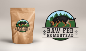 Raw Fed Homestead | Logo Design by stealth_ferret