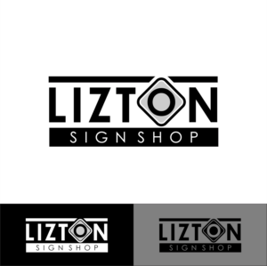 Lizton Sign Shop | Logo Design by Asmaulhusna