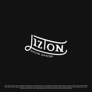 Logo Design by Ilham design for The Lizton Sign Shop | Design: #26316156