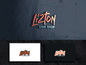 Logo Design by ArtSamurai for The Lizton Sign Shop | Design: #26286255