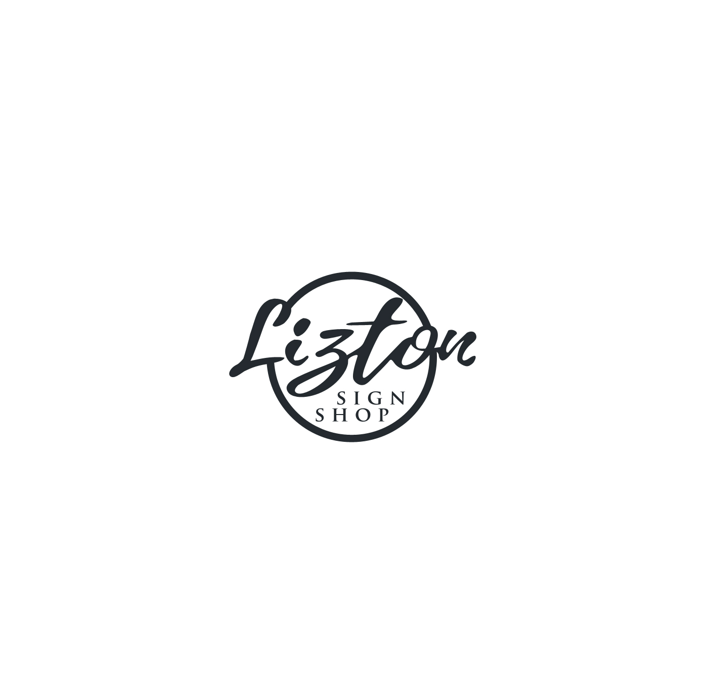 Logo Design by logo_s for The Lizton Sign Shop | Design #26280334