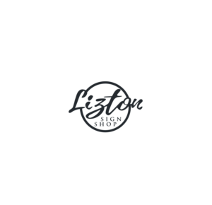 Logo Design by logo_s for The Lizton Sign Shop | Design: #26280334
